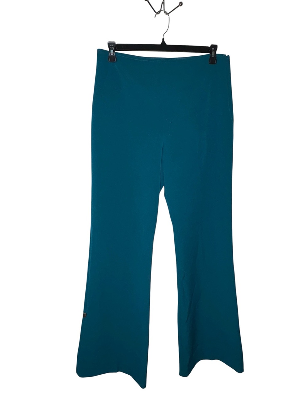 Trina Turk Chimayo Wide-Leg Pants in teal Size 12